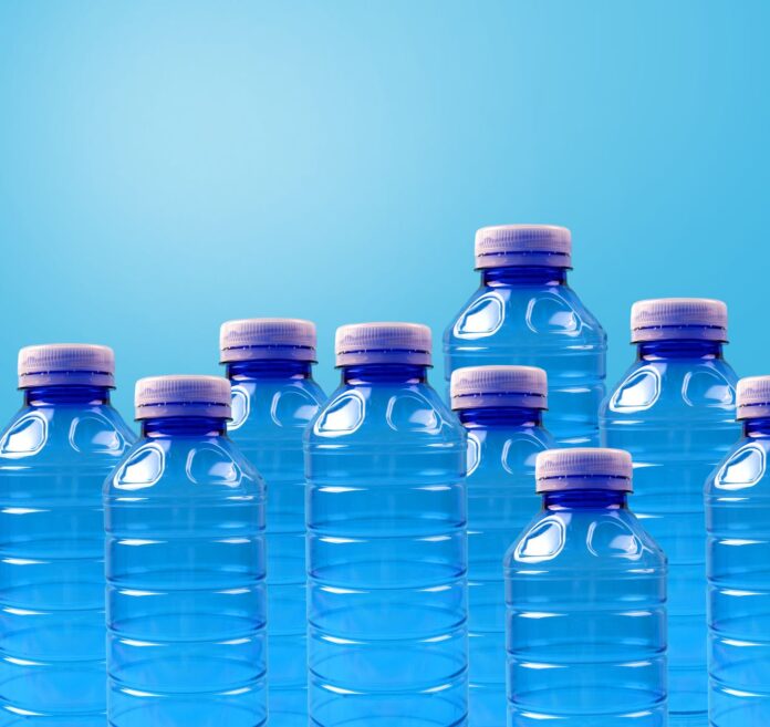 plastic empty bottles